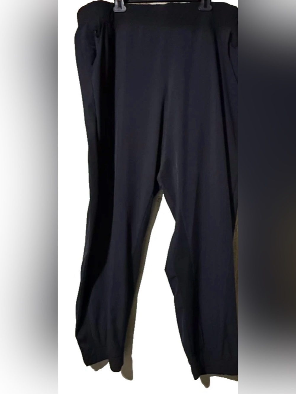 Athleta Womens Brooklyn Jogger Pants Size 24 Black Polyester Spandex Athleisure